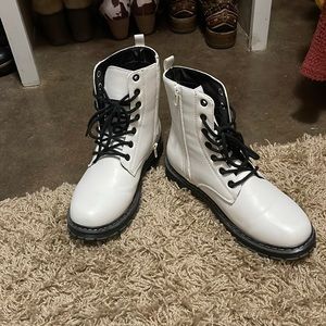White boots